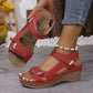 🔥 Laatste aanbieding – 50% korting – Modieuze zomersandalen voor dames met sleehak en orthopedische sandalen