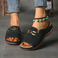 👡✨Orthopedische sandalen met gouden gesp