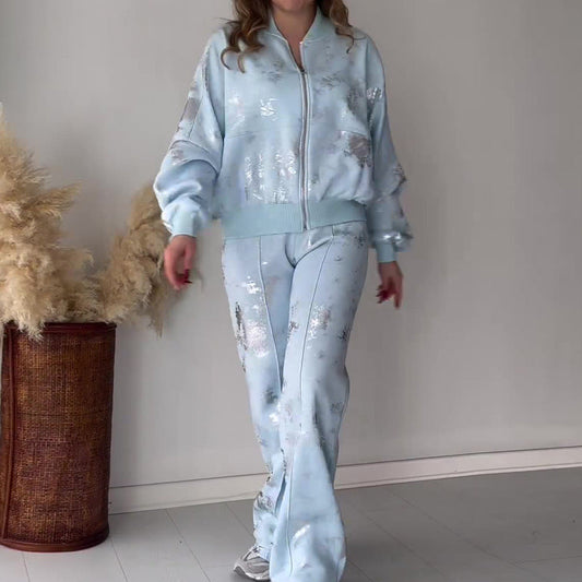 🥰 Trendy casual sweatshirt 2-delige set