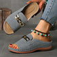 👡✨Orthopedische sandalen met gouden gesp