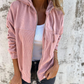 🔥Casual damesjas met capuchon en revers