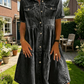 Elegante zomerjurk van denim voor dames