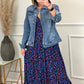 Luipaard jurk met gerimpelde taille