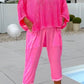 Jumpsuit met briefprint voor vrouwen+ hol Smock Casual Suit