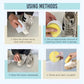 Reinigingscrème voor witte schoenen