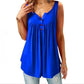 👚Comfortabele mouwloze tanktop met losse knopen voor dames