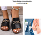 👡✨Orthopedische sandalen met gouden gesp