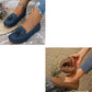 🔥Laatste dag promotie 50% korting - Comfortabele zachte dames loafers in vintage stijl met strik