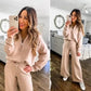 🔥Nu 50% voorjaarskorting🎀2-delige Loungewear – Zo Zacht Als Je Favoriete Moment🌸Voor thuis, voor onderweg, voor altijd comfort