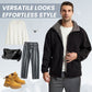 🔥 Limited Stock! Heren Dubbele Fleecejas – 50% KORTING ❄️
