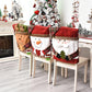 Stoelhoes met kerstthema