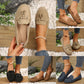 🔥Laatste dag promotie 50% korting - Comfortabele zachte dames loafers in vintage stijl met strik