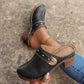 🔥HETE VERKOOP 50% KORTING💕Orthopedische Sandalen met Slip On Gesloten Teen Chunky Heel voor vrouwen