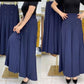 👖Modieuze en veelzijdige broek met hoge taille en geplooide wijde pijpen