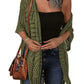🌿 Dames Open-Front Gebreide Cover-Up 💗