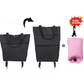 2-in-1 Opvouwbare Boodschappenkar