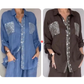 ✨ 50% KORTING ✨ Luxe Dames Set met Pailletten – Licht & Chic 💙