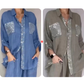 ✨ 50% KORTING ✨ Luxe Dames Set met Pailletten – Licht & Chic 💙