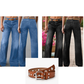 🎁2026 Nieuw binnen💥 Retro flare jeans voor dames met zakken