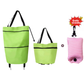 2-in-1 Opvouwbare Boodschappenkar