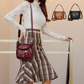 🥳2026 MEGA-AANBIEDING!💞Modieuze Eenvoudige Casual Geplooide Zachte PU Leren Schoudertas – NU 50% KORTING! 💼👜