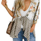 🌸Women's Floral Kimono Ruffle Sleeve Tie Cardigans Flowy Boho Loose Cover Ups