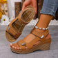 🔥 Laatste aanbieding – 50% korting – Modieuze zomersandalen voor dames met sleehak en orthopedische sandalen