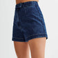 💕HOT SALE 💕Casual denim set voor dames, bestaande uit een mouwloos topje en een korte broek
