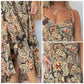🌸Dames Sexy Spaghetti Bandjes Bloemenprint Lange Jurk