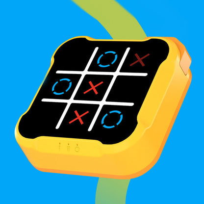 Draagbaar tic-tac-toe puzzelspel