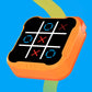 Draagbaar tic-tac-toe puzzelspel