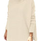 🎅 Kerstverkoop - 49% reductie🎅Dames Turtleneck Oversized Hem Brei Pullover Trui