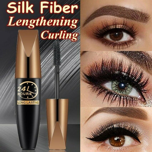 🔥Koop 1 krijg 1 gratis🔥Waterproof Silk Fibre Thick Lengthening Mascara