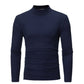 🎅Noël verkoop - 49% korting🎅Katoenen Thermisch T-shirt met Hoge Hals
