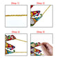 Acryl Gnomen Kerstmis Hangend Ornament