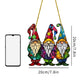 Acryl Gnomen Kerstmis Hangend Ornament