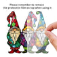 Acryl Gnomen Kerstmis Hangend Ornament