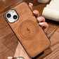 Sterke magnetische PU lederen hoes voor de iPhone