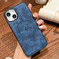 Sterke magnetische PU lederen hoes voor de iPhone