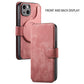 【Voor iPhone】Leren portemonnee hoesje voor telefoon - 3 in 1 afneembare magnetische hoes✨Biedt 360° bescherming✨