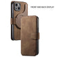【Voor iPhone】Leren portemonnee hoesje voor telefoon - 3 in 1 afneembare magnetische hoes✨Biedt 360° bescherming✨