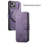 【Voor iPhone】Leren portemonnee hoesje voor telefoon - 3 in 1 afneembare magnetische hoes✨Biedt 360° bescherming✨