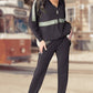 🎄🔥Dames Pailletten -Versierde effen casual 2-delige set