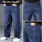 Stijlvolle Losse Hoge Stretch Rechte Benen Jeans