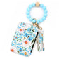 Dames Boho Stijl Kaart Tas met Kralen Armband en Sleutelhanger Kwast