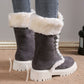 ❄️ NIEUW! 50% KORTING 💥 Dames Sneeuwlaarzen met Warme Zachte Voering – Comfortabel, Waterdicht & Stijlvol tot de Kuit 👢