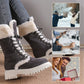 ❄️ NIEUW! 50% KORTING 💥 Dames Sneeuwlaarzen met Warme Zachte Voering – Comfortabel, Waterdicht & Stijlvol tot de Kuit 👢