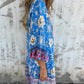 🥰Casual Bloemen Halve Mouw V-Hals Button Down Jurk
