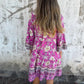 🥰Casual Bloemen Halve Mouw V-Hals Button Down Jurk