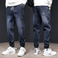 Trendy losvallende denim broeken voor mannen